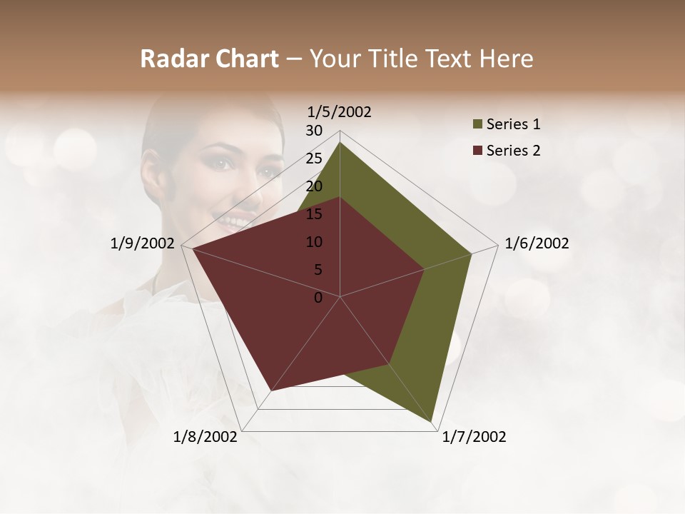 Carefree Complexion Clothing PowerPoint Template