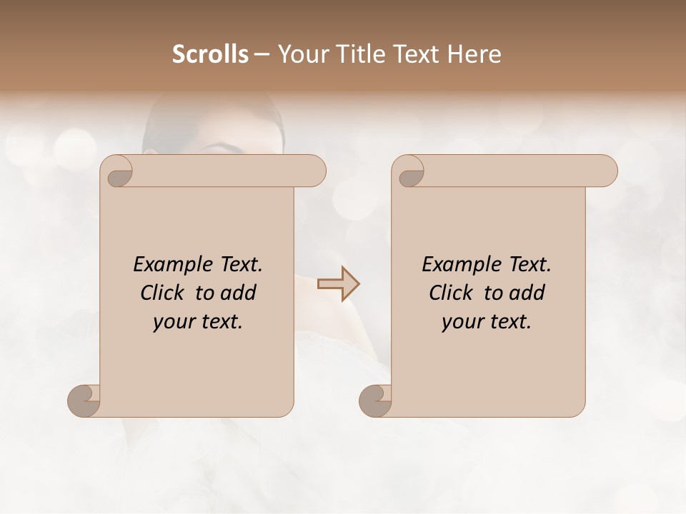 Carefree Complexion Clothing PowerPoint Template