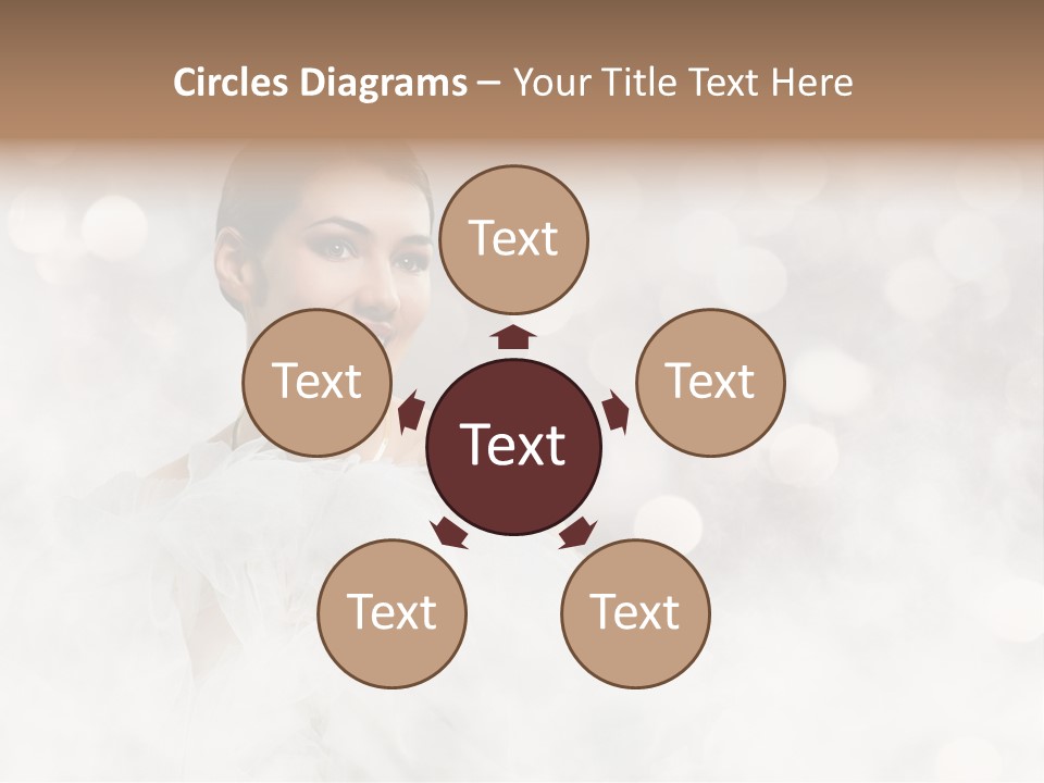 Carefree Complexion Clothing PowerPoint Template