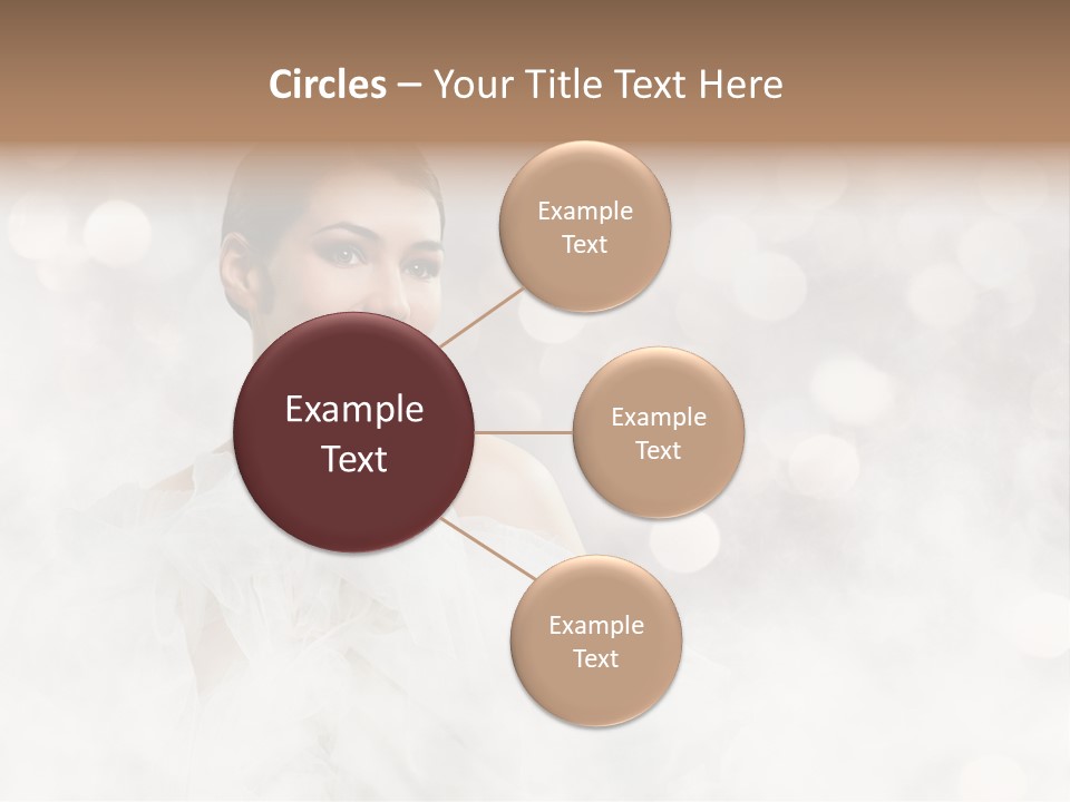 Carefree Complexion Clothing PowerPoint Template