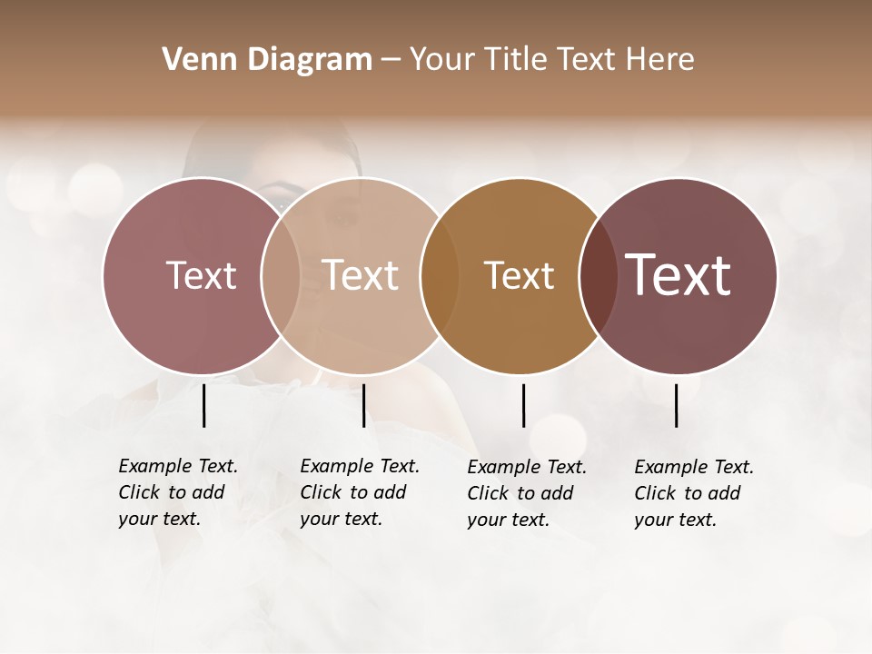 Carefree Complexion Clothing PowerPoint Template