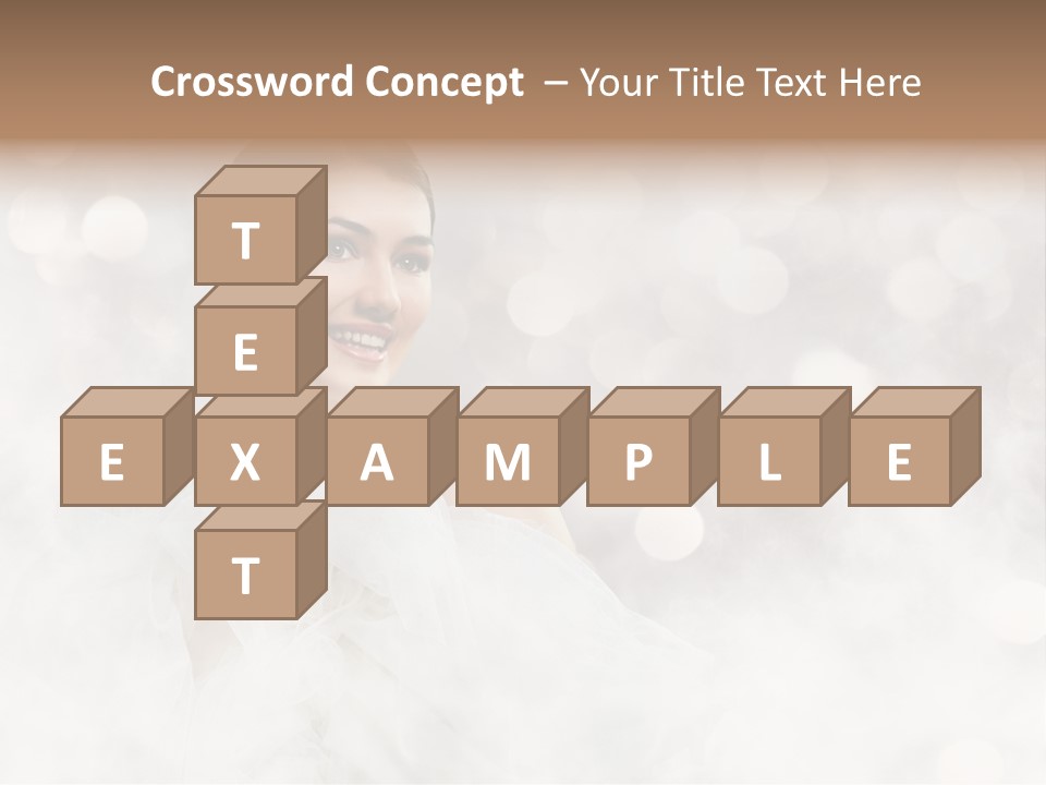 Carefree Complexion Clothing PowerPoint Template
