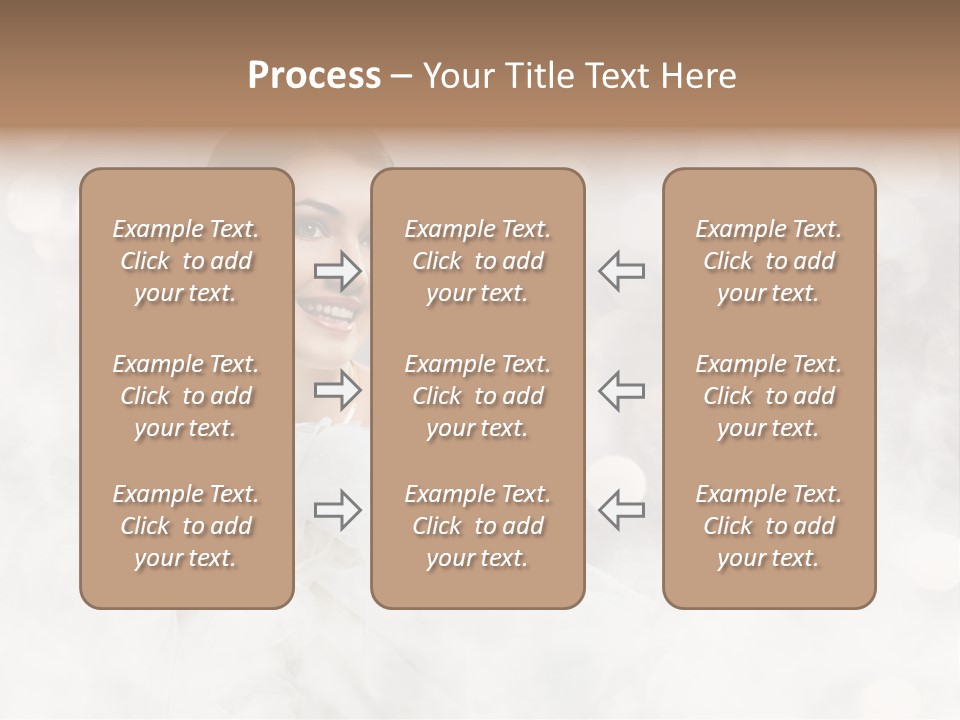 Carefree Complexion Clothing PowerPoint Template