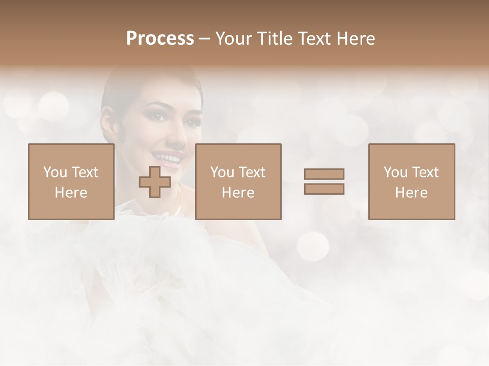 Carefree Complexion Clothing PowerPoint Template