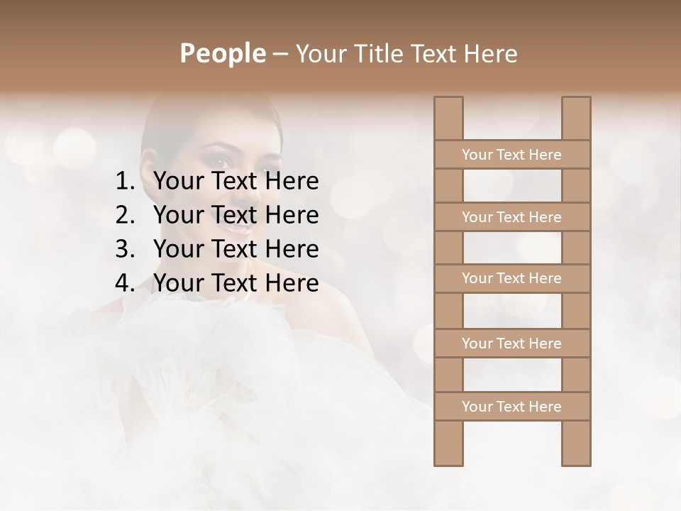 Carefree Complexion Clothing PowerPoint Template