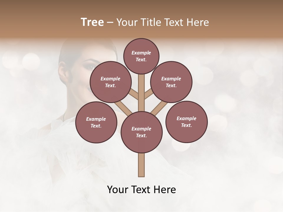 Carefree Complexion Clothing PowerPoint Template