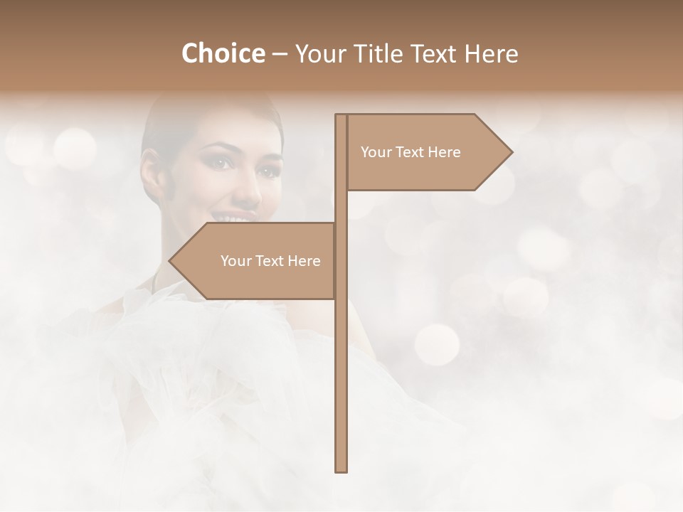 Carefree Complexion Clothing PowerPoint Template