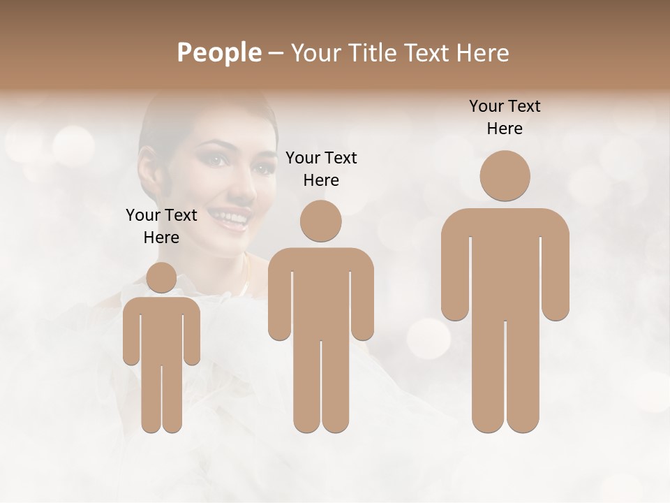 Carefree Complexion Clothing PowerPoint Template