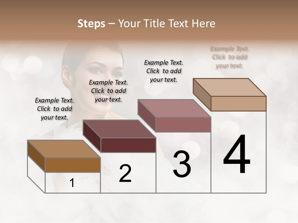 Carefree Complexion Clothing PowerPoint Template