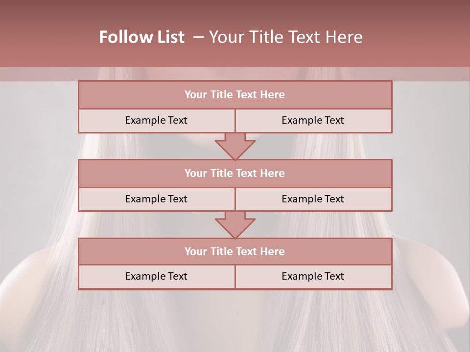 Make Healthy Hairstyle PowerPoint Template