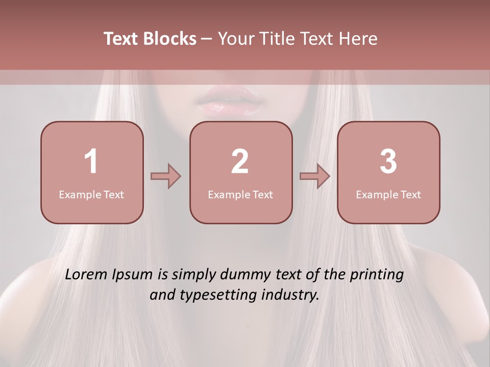 Make Healthy Hairstyle PowerPoint Template