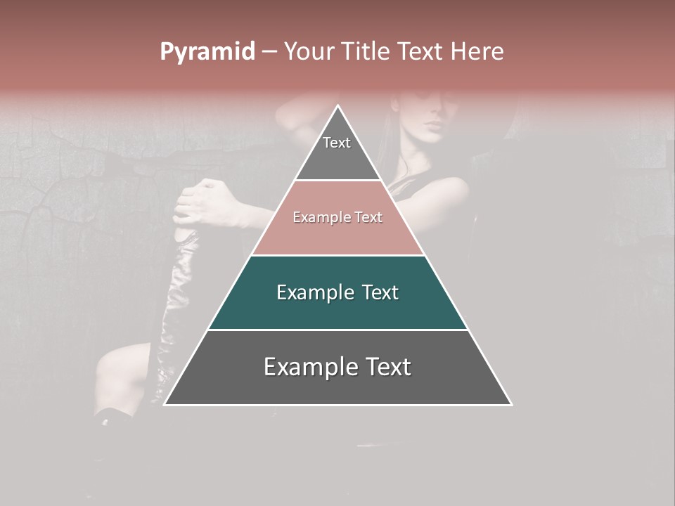 Sensual Beauty Sit PowerPoint Template