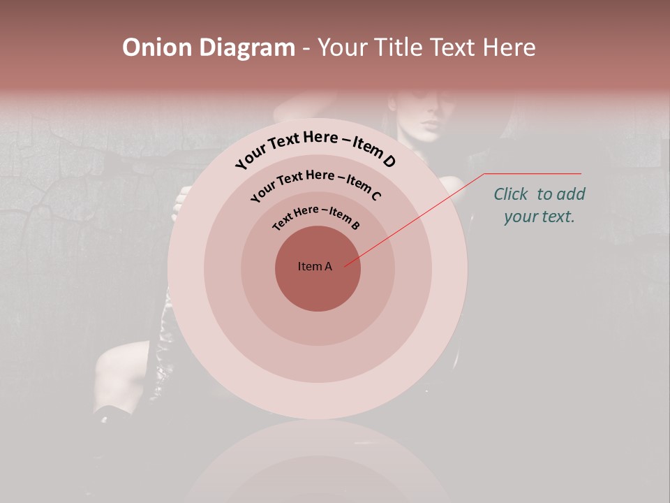 Sensual Beauty Sit PowerPoint Template