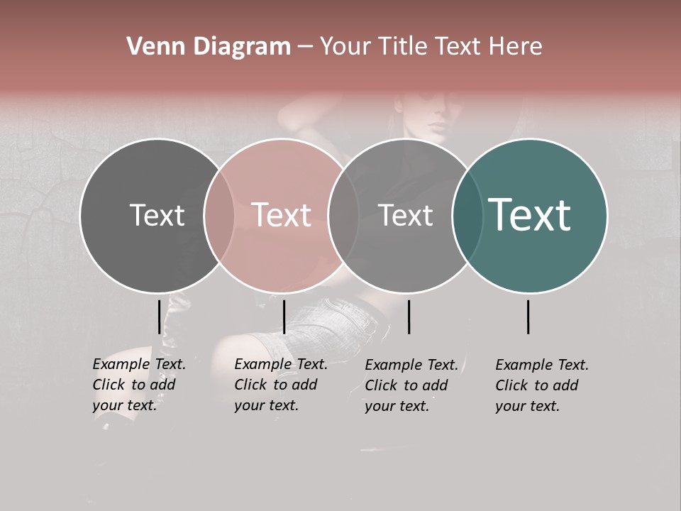 Sensual Beauty Sit PowerPoint Template