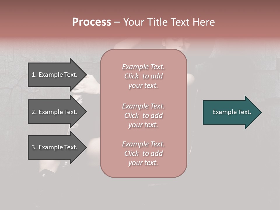 Sensual Beauty Sit PowerPoint Template