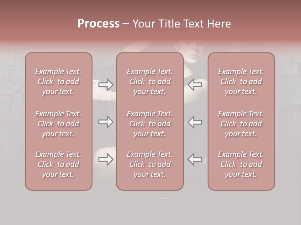Sensual Beauty Sit PowerPoint Template