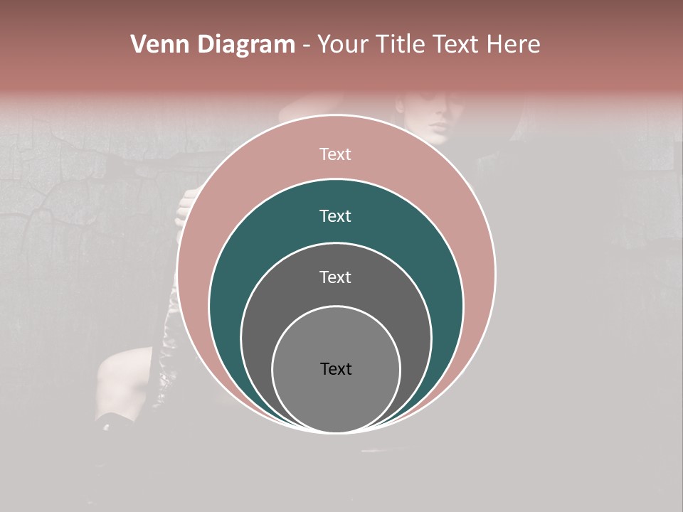 Sensual Beauty Sit PowerPoint Template