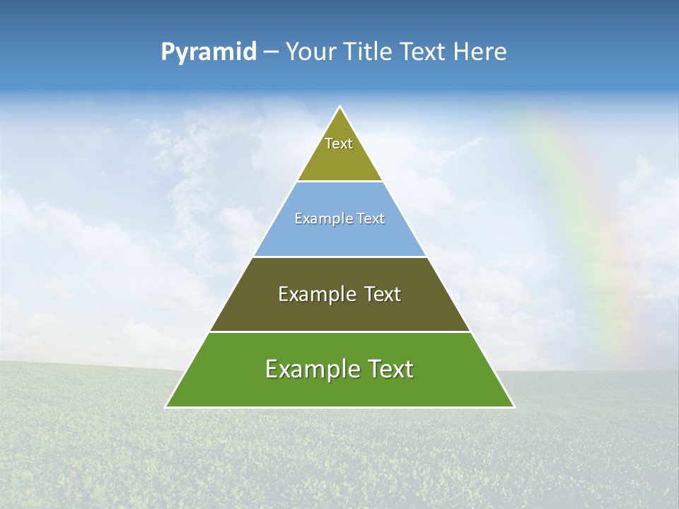Meadow Green Landscape PowerPoint Template