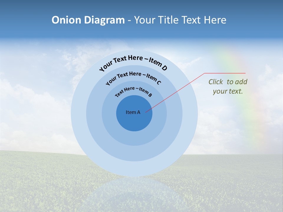 Meadow Green Landscape PowerPoint Template