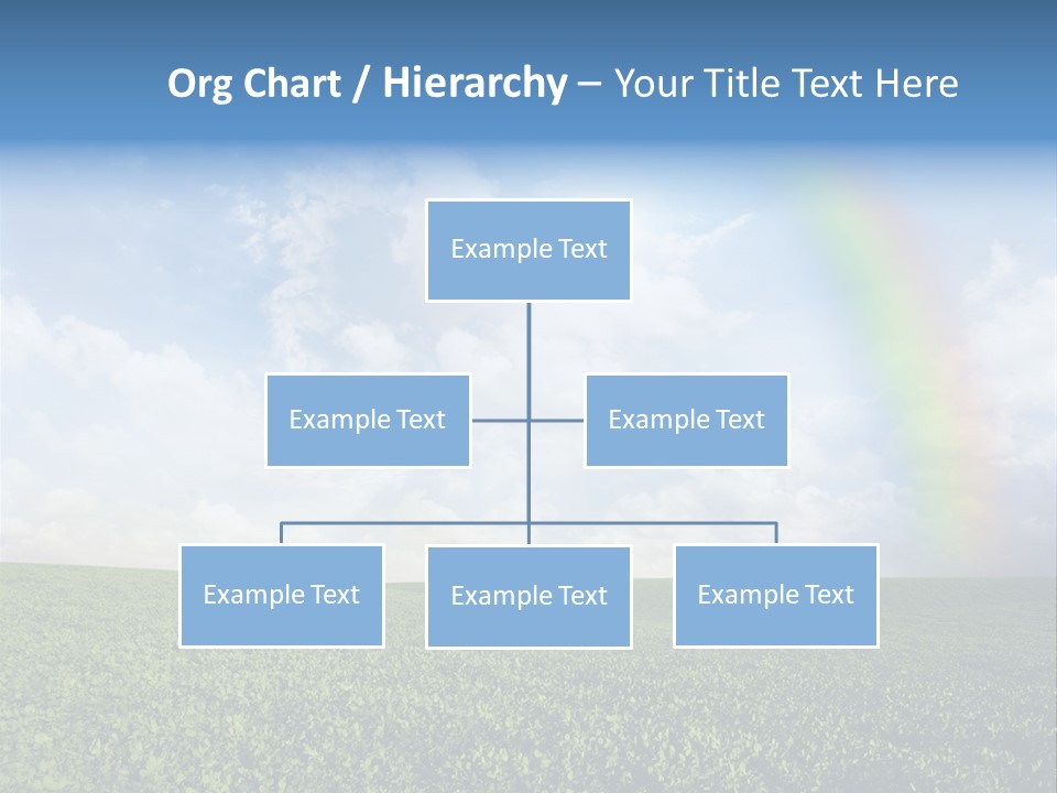 Meadow Green Landscape PowerPoint Template