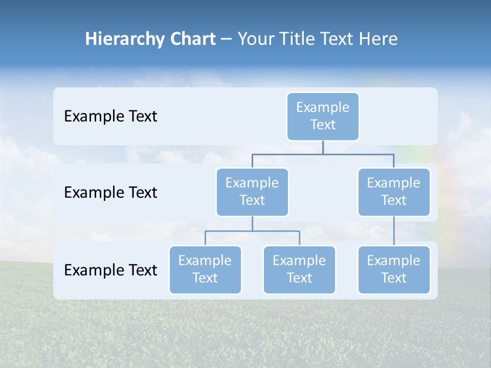 Meadow Green Landscape PowerPoint Template