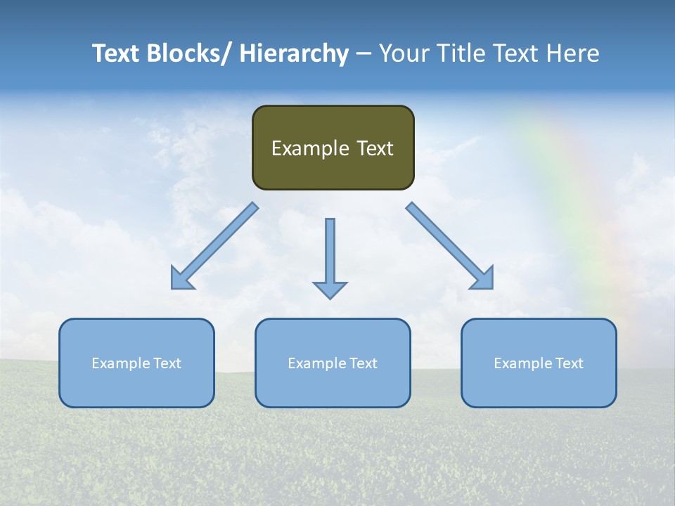 Meadow Green Landscape PowerPoint Template