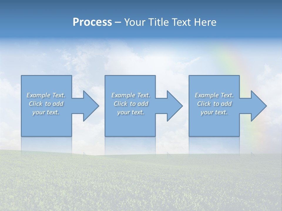 Meadow Green Landscape PowerPoint Template