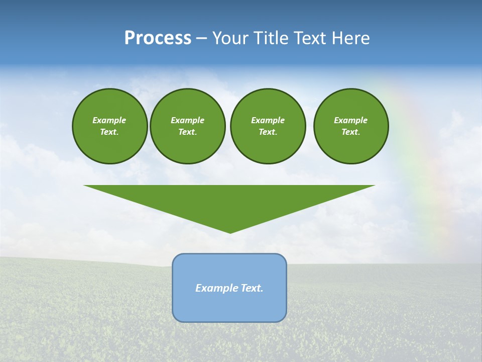 Meadow Green Landscape PowerPoint Template