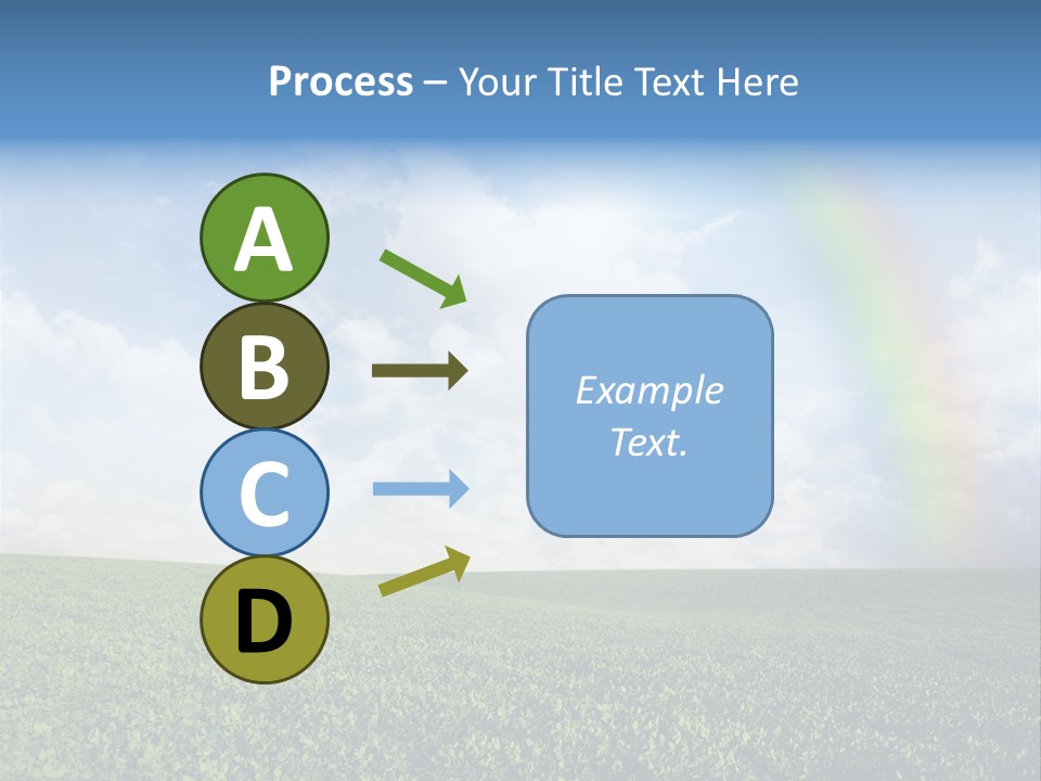 Meadow Green Landscape PowerPoint Template