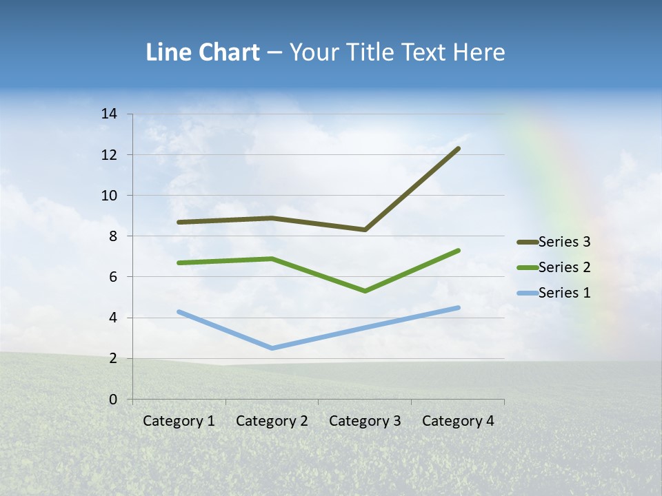 Meadow Green Landscape PowerPoint Template
