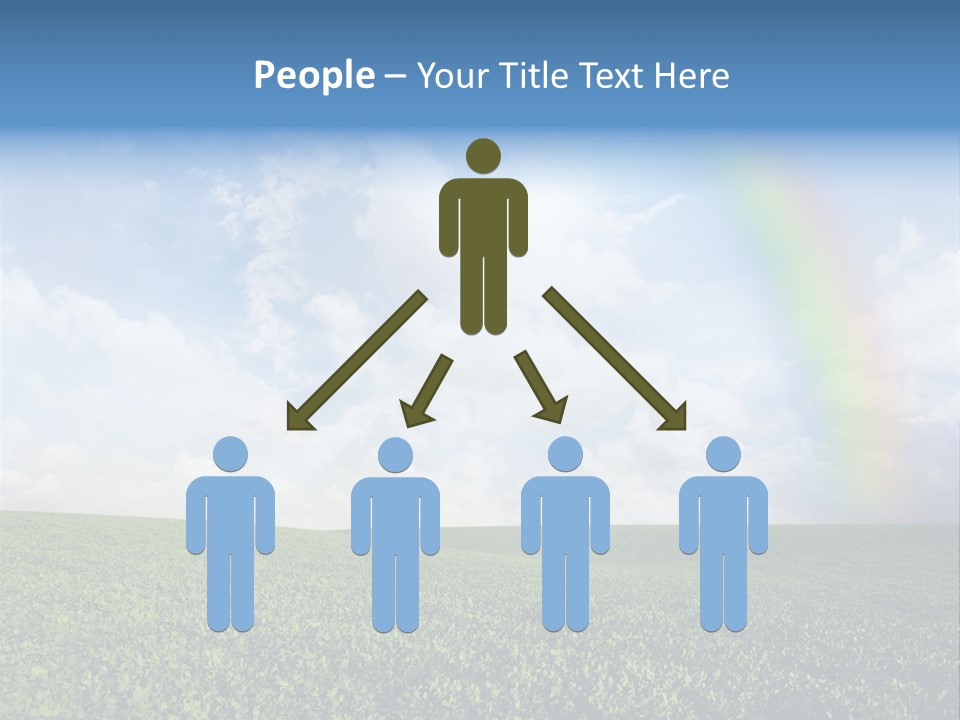 Meadow Green Landscape PowerPoint Template