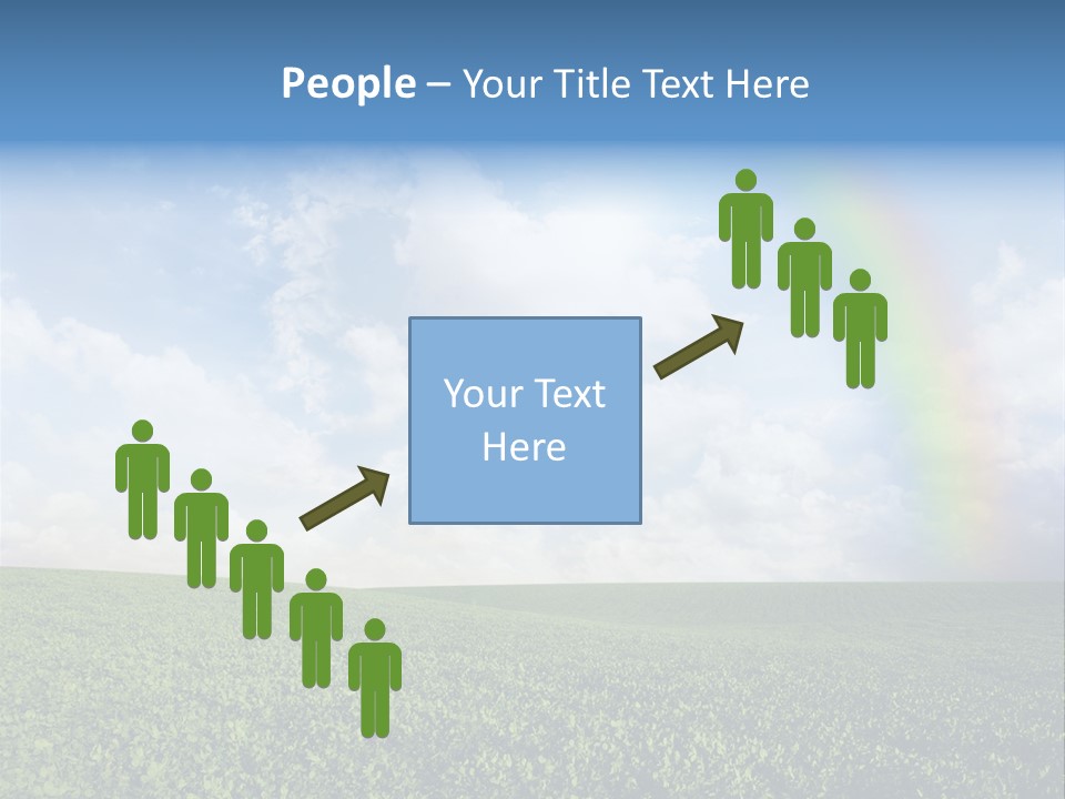 Meadow Green Landscape PowerPoint Template