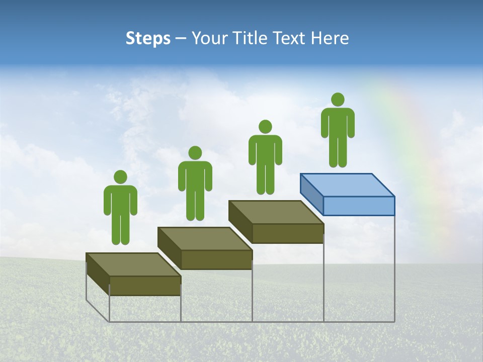 Meadow Green Landscape PowerPoint Template