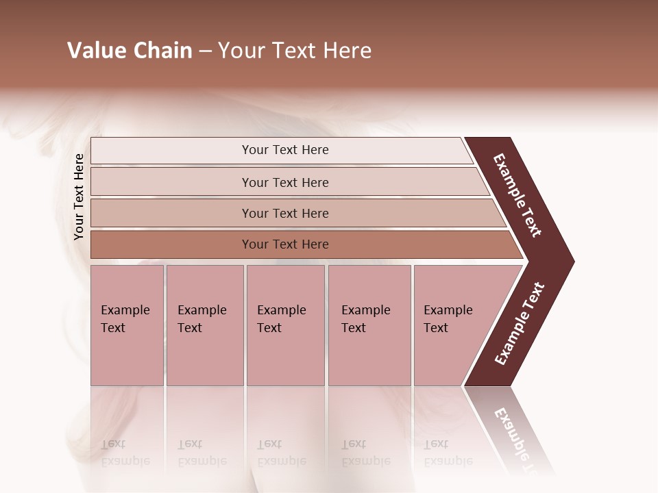 Hairstyle Glamour Hairdo PowerPoint Template