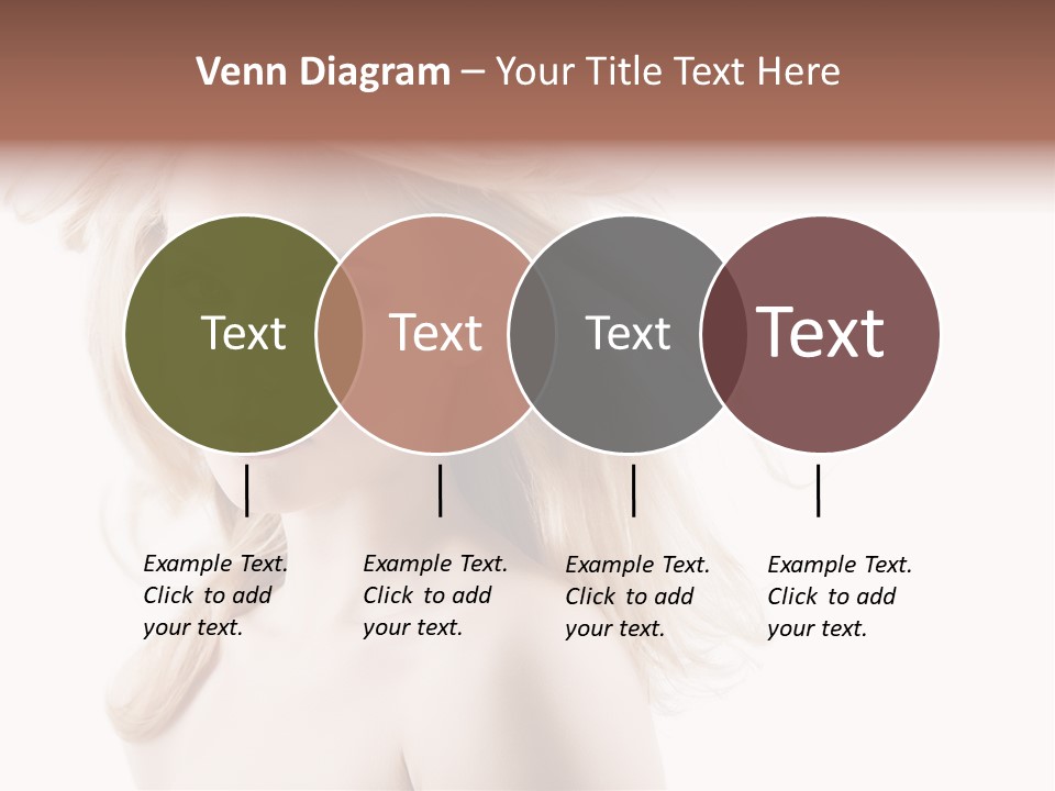 Hairstyle Glamour Hairdo PowerPoint Template