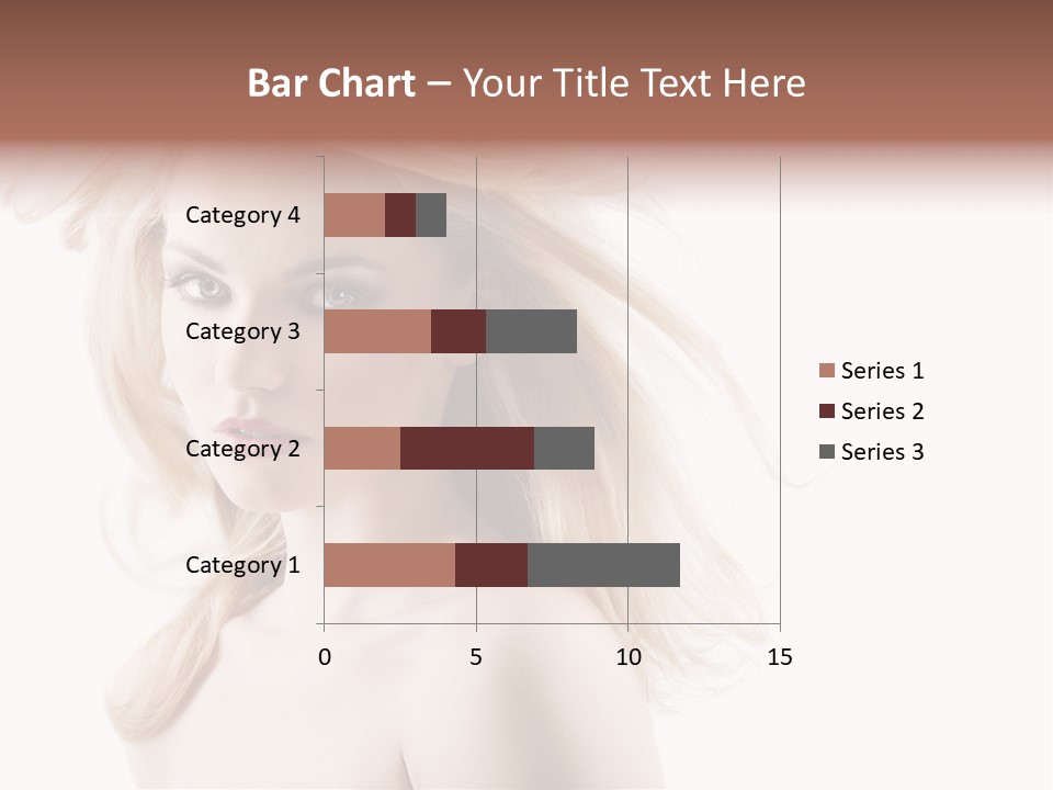 Hairstyle Glamour Hairdo PowerPoint Template