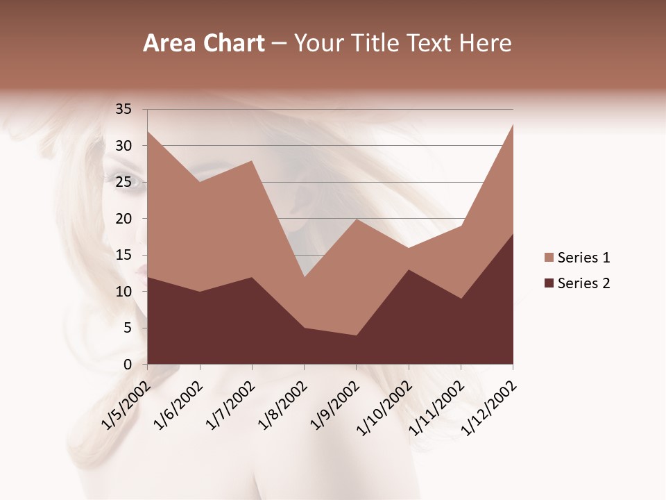Hairstyle Glamour Hairdo PowerPoint Template