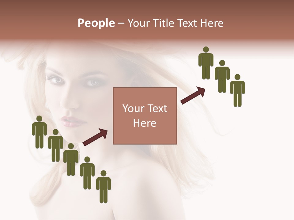 Hairstyle Glamour Hairdo PowerPoint Template