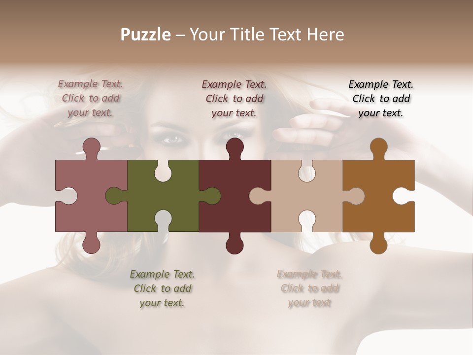 Beautiful Naked Cute PowerPoint Template