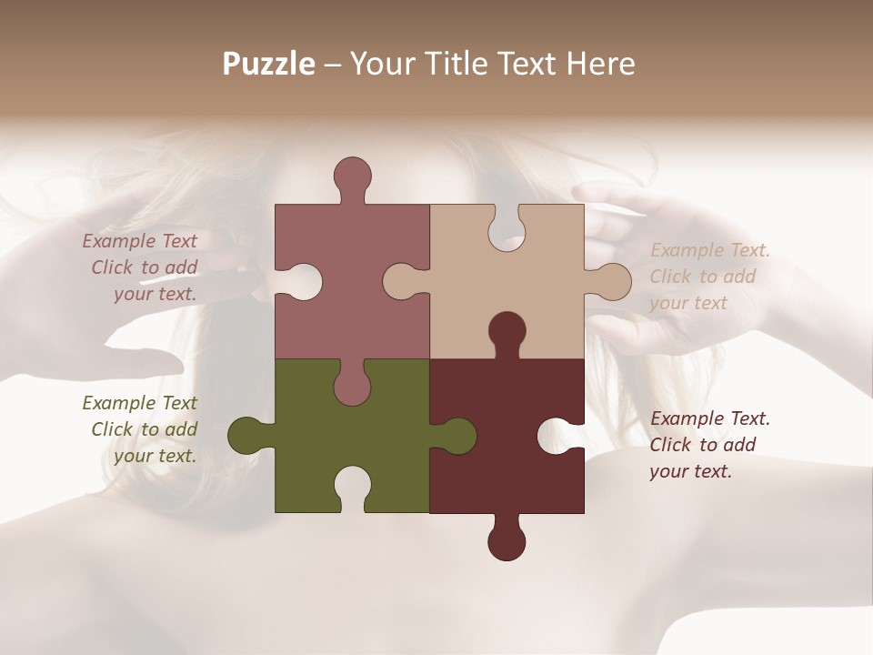 Beautiful Naked Cute PowerPoint Template