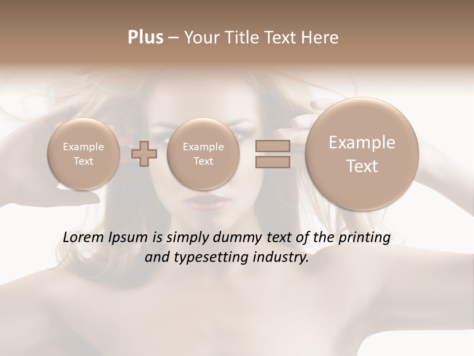 Beautiful Naked Cute PowerPoint Template