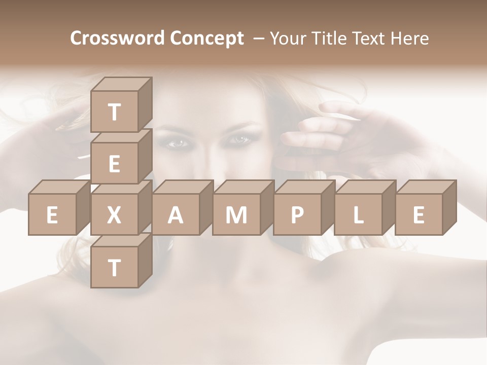 Beautiful Naked Cute PowerPoint Template