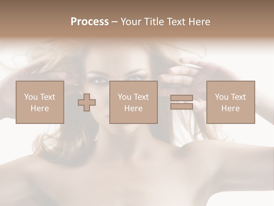 Beautiful Naked Cute PowerPoint Template