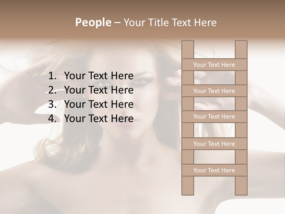 Beautiful Naked Cute PowerPoint Template