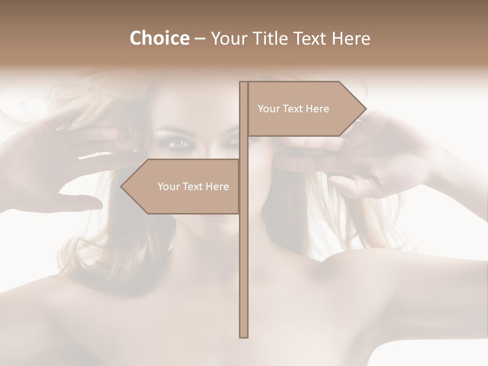 Beautiful Naked Cute PowerPoint Template