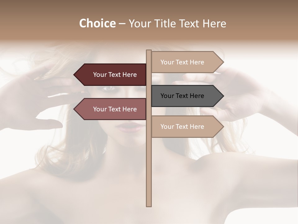 Beautiful Naked Cute PowerPoint Template