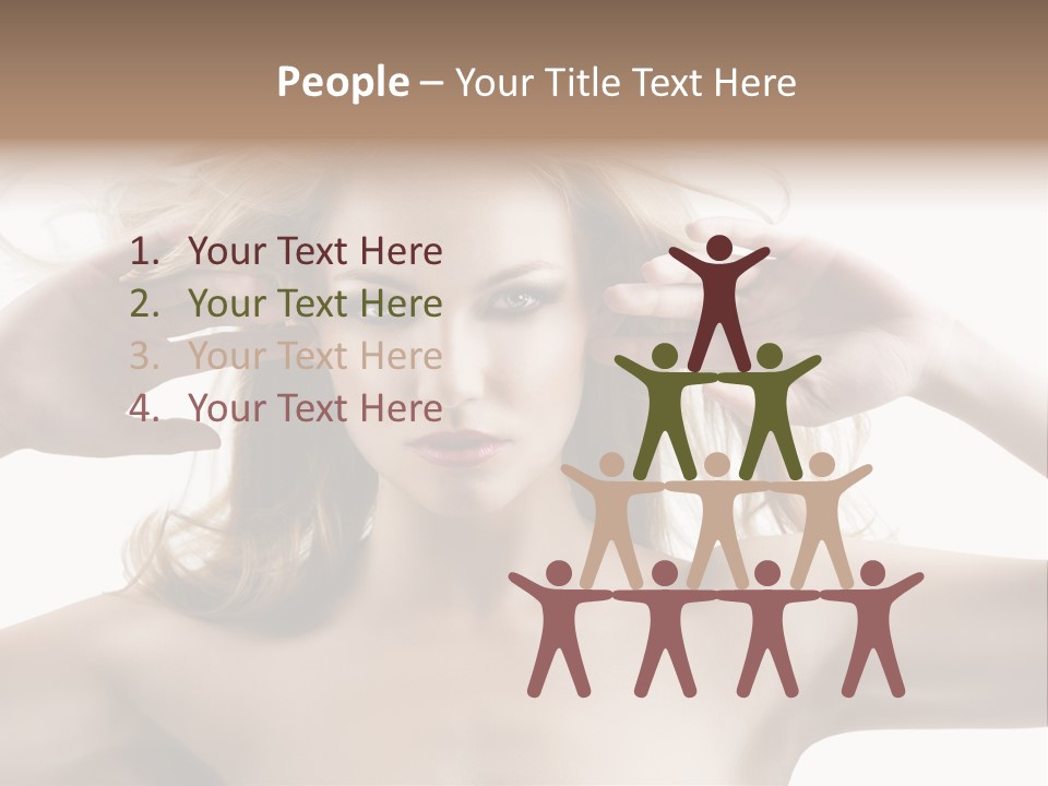 Beautiful Naked Cute PowerPoint Template