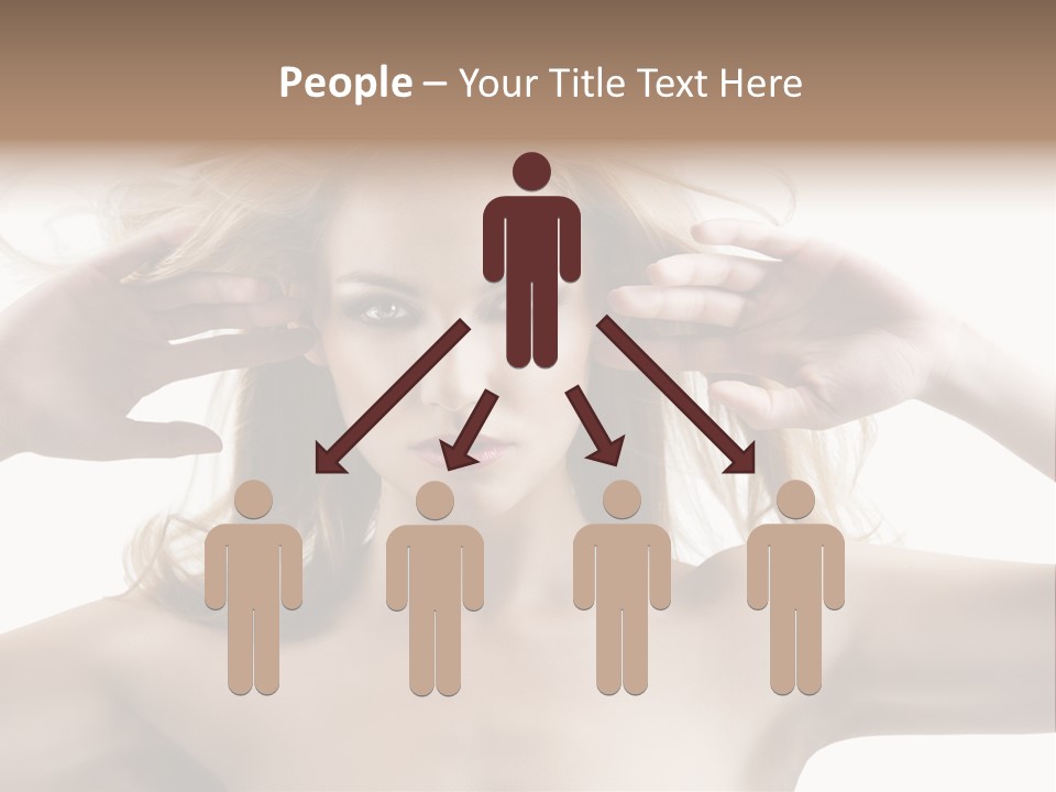 Beautiful Naked Cute PowerPoint Template