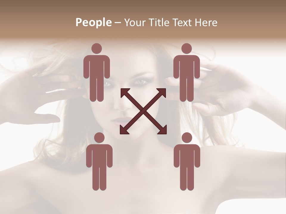 Beautiful Naked Cute PowerPoint Template