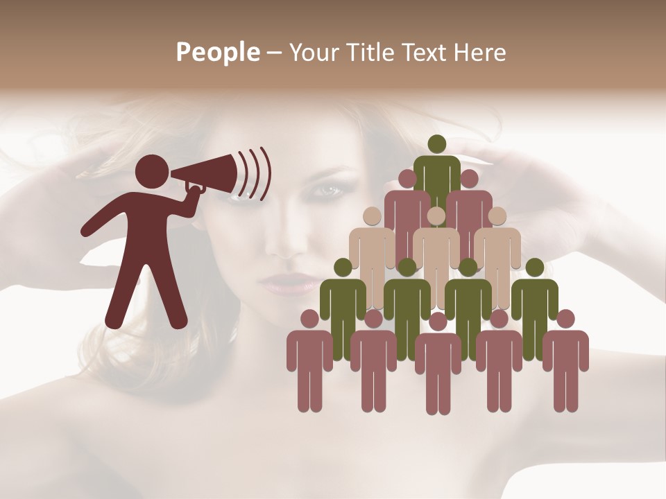 Beautiful Naked Cute PowerPoint Template